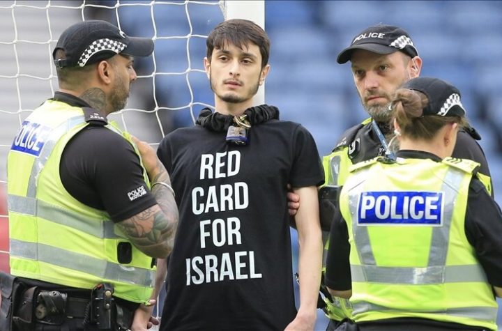 تشنج در دیدار اسکاتلند-اسرائیل/ اعتراض نمادین به حمله به رفح - خبرگزاری مهر | اخبار ایران و جهان