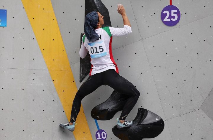 ناکامی الناز رکابی در مسابقات سنگنوردی انتخابی المپیک - خبرگزاری مهر | اخبار ایران و جهان
