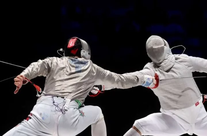 پیروزی شمشیربازی ایران مقابل آمریکا