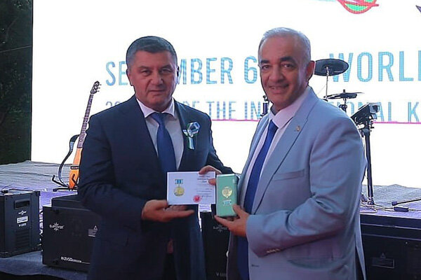 بالاترین مدال افتخار ورزشی جمهوری ازبکستان برای رضا نصیری‌نژاد - خبرگزاری مهر | اخبار ایران و جهان