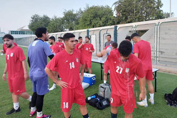 تمرین کوتاه تیم ملی جوانان ایران با ترافیک ۲ ساعته - خبرگزاری مهر | اخبار ایران و جهان