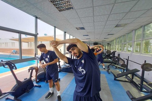 تمرین وزنه در برنامه تیم‌ فوتبال جوانان‌ ایران - خبرگزاری مهر | اخبار ایران و جهان