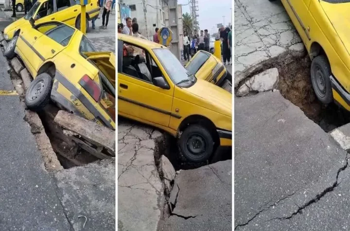 فرونشست مجدد زمین در گرگان