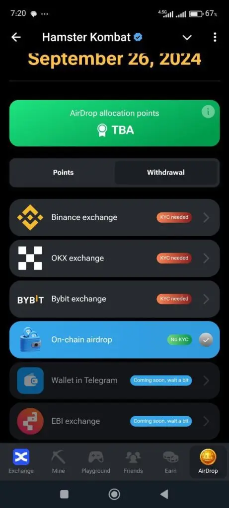 گزینه برداشت توکن به همستر کامبت اضافه شد_خبردار 8 همستر