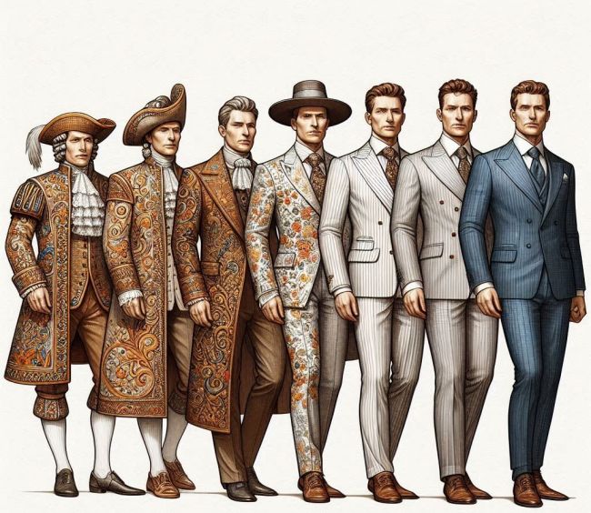 نگاهی به تاریخچه پیدایش کت و شلوار_خبردار 16 تاریخچه کت و شلوار - پوشاک جیاوان