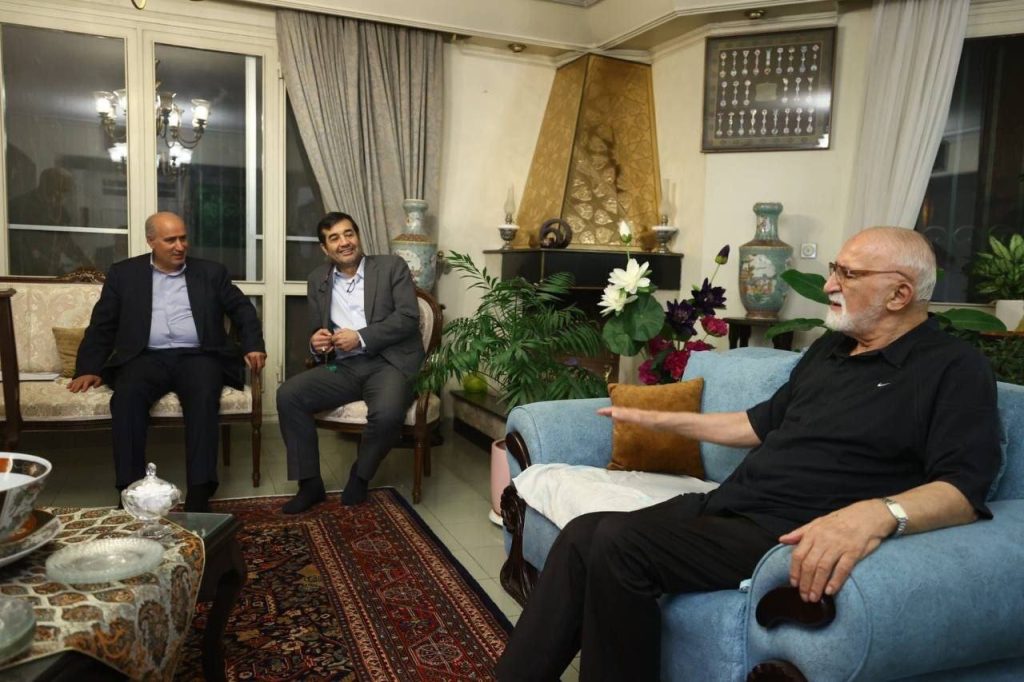 عیادت وزیر ورزش و رییس فدراسیون فوتبال از مهدی اربابی - خبرگزاری مهر | اخبار ایران و جهان