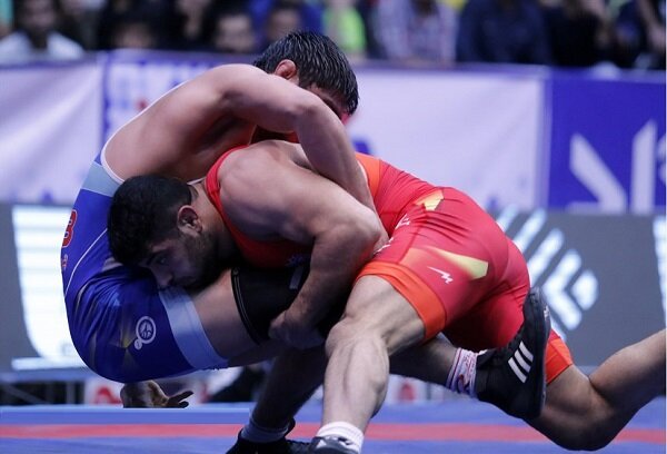 پیروزی صنایع غذایی معینی پور مقابل مقاومت البرز در لیگ برتر کشتی - خبرگزاری مهر | اخبار ایران و جهان