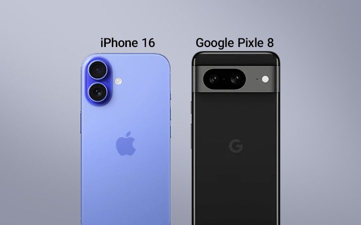 مقایسه دوربین‌های آیفون 16 و گوگل پیکسل 8