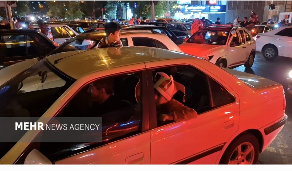 وضعیت خیابان های تبریز در شب قهرمانی تراکتور - خبرگزاری مهر | اخبار ایران و جهان