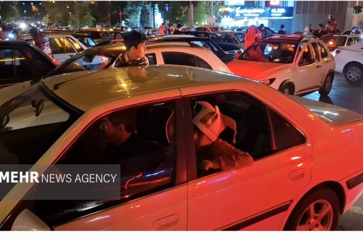 وضعیت خیابان های تبریز در شب قهرمانی تراکتور - خبرگزاری مهر | اخبار ایران و جهان