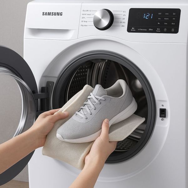شستن کفش در ماشین لباسشویی سامسونگ