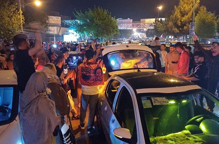 شادی ادامه دار مردم تبریز برای قهرمانی تراکتور