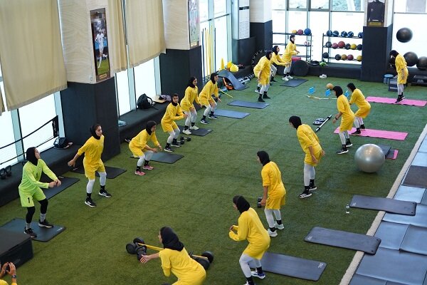 نخستین تمرین تیم ملی فوتبال بانوان در مجموعه پک - خبرگزاری مهر | اخبار ایران و جهان