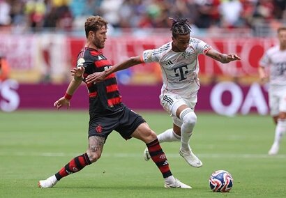 پیروزی بایرن مونیخ مقابل فلامینگو؛ بازی بزرگ شکل گرفت