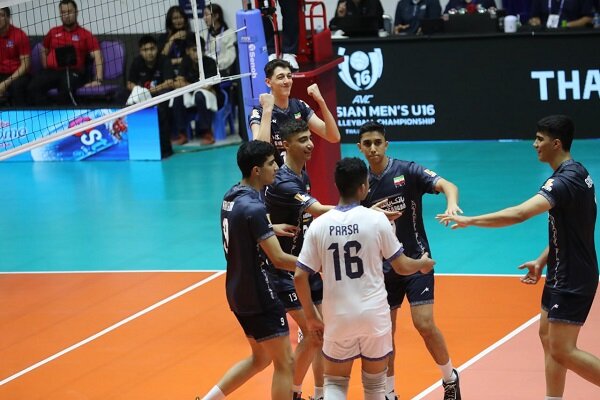 صعود راحت والیبالیست‌های نوجوان ایران به مرحله دوم قهرمانی آسیا - خبرگزاری مهر | اخبار ایران و جهان