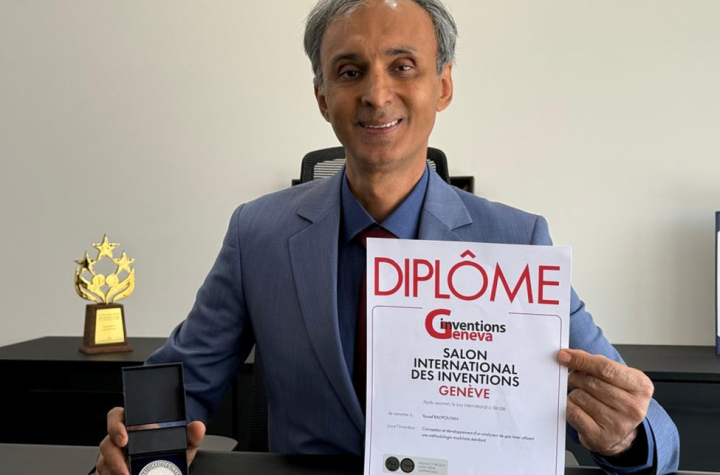 یوسف رادپویان، از فعالان حوزه صنعت و فناوری، موفق شد در بیست و سومین دوره مسابقات بین‌المللی اختراعات ژنو که در سال ۲۰۲۵ در کشور سوئیس برگزار شد، مدال نقره این رقابت‌ها را با اختراع خود در حوزه آنالایزرهای گاز کسب کند.