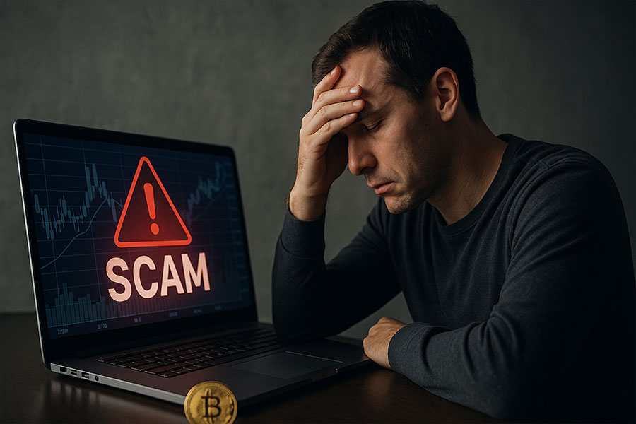 کلاهبرداری‌های رایج در دنیای ارز دیجیتال