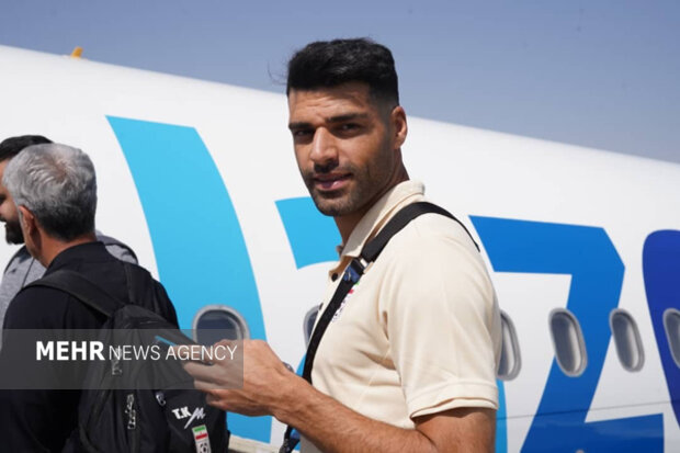 تیم ملی فوتبال ایران راهی روسیه شد + عکس