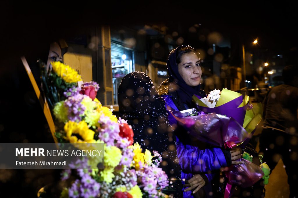 مراسم استقبال مردمی از فاطمه محیطی‌زاده قهرمان بازی‌های کشورهای اسلامی