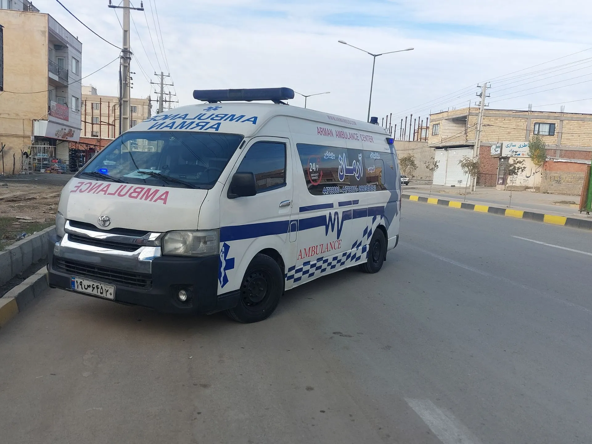 آمبولانس خصوصی آرمان 5 آمبولانس خصوصی آرمان