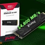 عرضه سریع‌ترین SSD هشت ترابایتی PCIe 5.0 توسط کینگستون