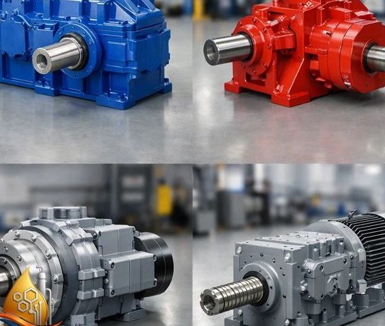گیربکس صنعتی مناسب برای صنایع فولاد، سیمان و معدن