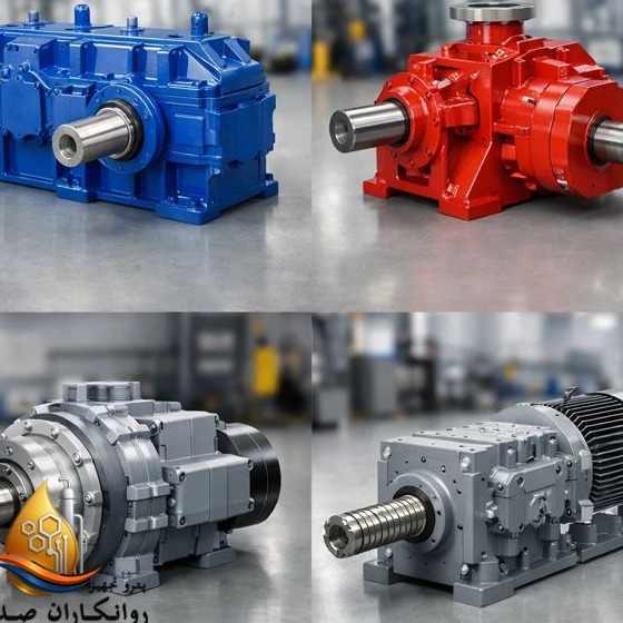 گیربکس صنعتی مناسب برای صنایع فولاد، سیمان و معدن
