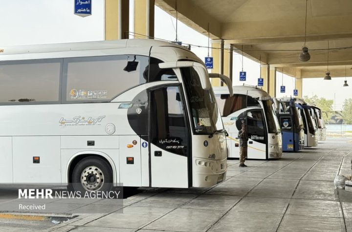 سفر مستقیم تا نجف؛ تجارب جدید زائران اربعین با طرح اتوبوس‌های یکسره در مرز خسروی