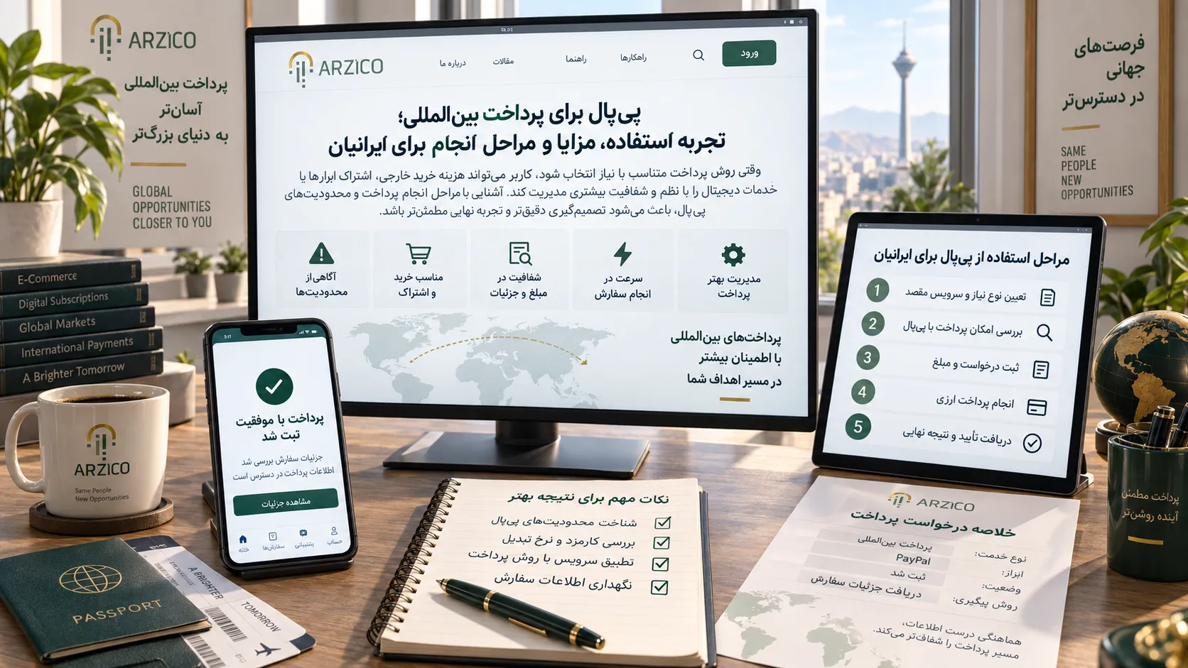 پیپال برای پرداخت بینالمللی در ارزیکو ؛ کاربردها، محدودیتها و روش استفاده برای ایرانیان 6 پیپال چیست و در پرداختهای خارجی چه کاربردی دارد؟ | ارزیکو
